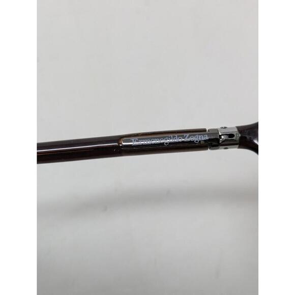 Vintage Ermenegildo  Zegna Transparent Brown Sunglasses Frames- No Lens's - Picture 5 of 8